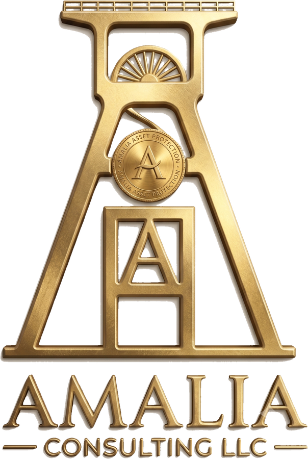 Amalia Consulting Förderturm-Logo